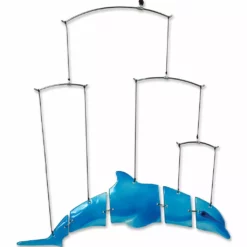 WindGarden Glass Fish Mobile - Dolphin