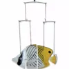 WindGarden Glass Fish Mobile - Threadfin WindGarden