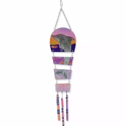 WindGarden Glass Kite - Sunset Dolphin