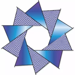 Collections Kites 40 In. F-Stop Spinner For Kites And Line - Cool Op Art