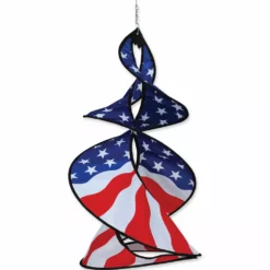 WindGarden Twin Spinner - Patriotic WindGarden