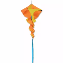 SoundWinds Small Rotini Spinning Windsock - Yellow