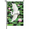 Accent Home & Garden Accent 12 In. Flag - Egret Elegance 2 Accent Home & Garden Accent 12 In. Flag - Egret Elegance
