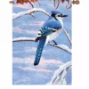 Accent Home & Garden 28 In. Flag - Winter Blue Jay