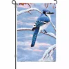 Accent Home & Garden 12 In. Flag - Winter Blue Jay
