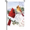 Accent Home & Garden Accent 12 In. Flag - Cardinals And Hemlocks