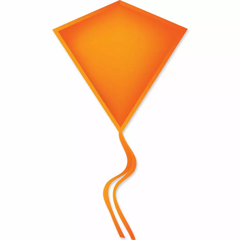 30 In. Diamond Kite - Neon Orange (Bold Innovations) 3 30 In. Diamond Kite - Neon Orange (Bold Innovations)