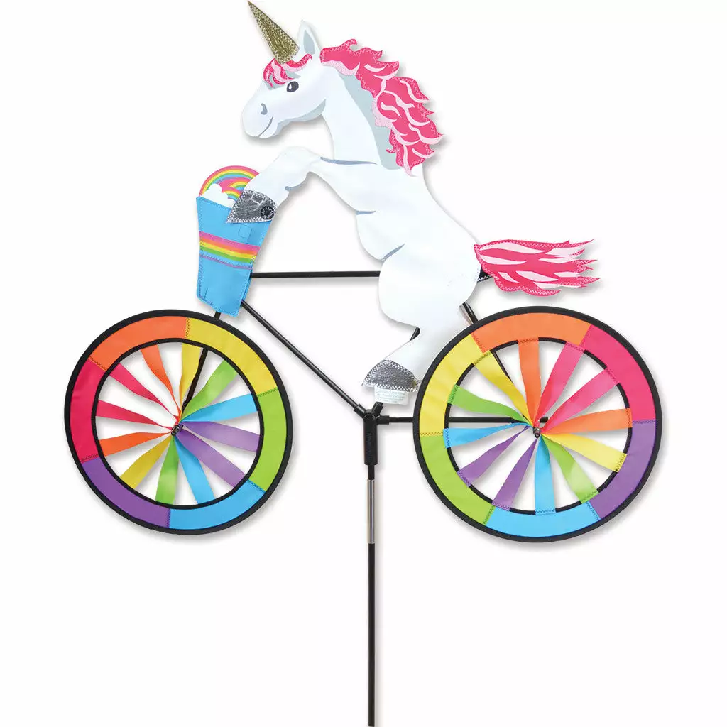 WindGarden WindGarden 30 In. Bike Spinner - Unicorn 3 WindGarden WindGarden 30 In. Bike Spinner - Unicorn