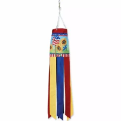 WindGarden 28 In. Windsock - Patriotic Sunflowers WindGarden