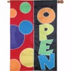 Accent Home & Garden Applique Flag - Rainbow Open Commercial 1 Accent Home & Garden Applique Flag - Rainbow Open Commercial
