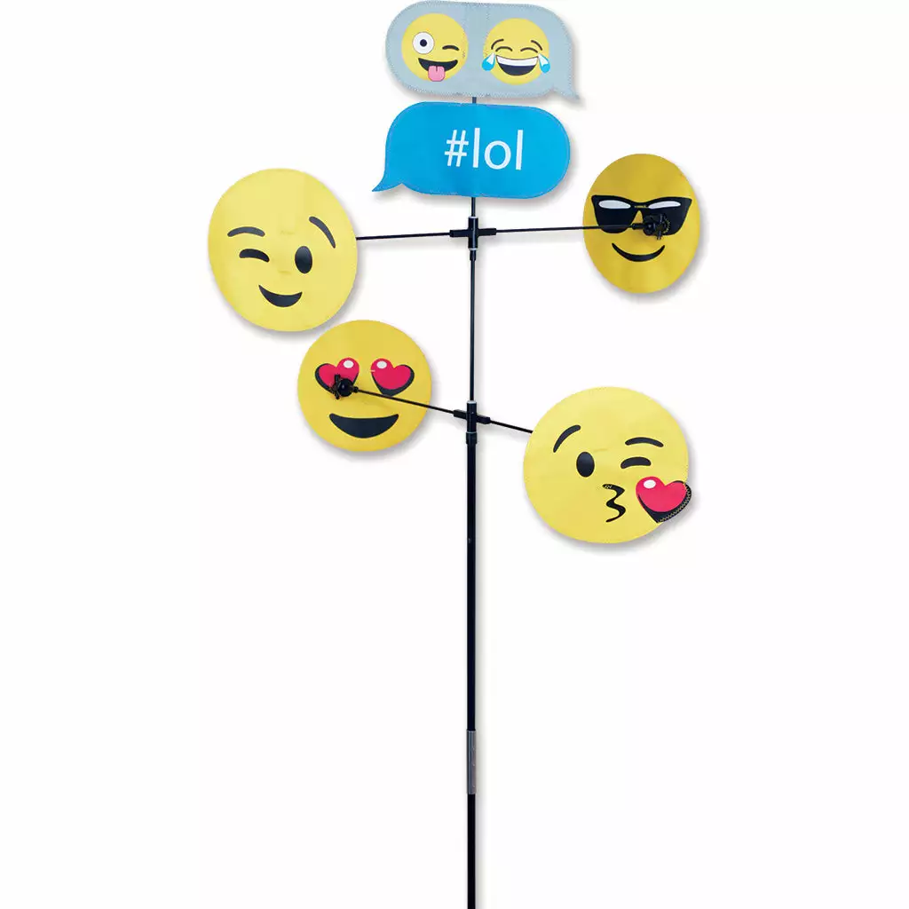 WindGarden WindGarden Carousel Spinner - Emoji #lol 3 WindGarden WindGarden Carousel Spinner - Emoji #lol