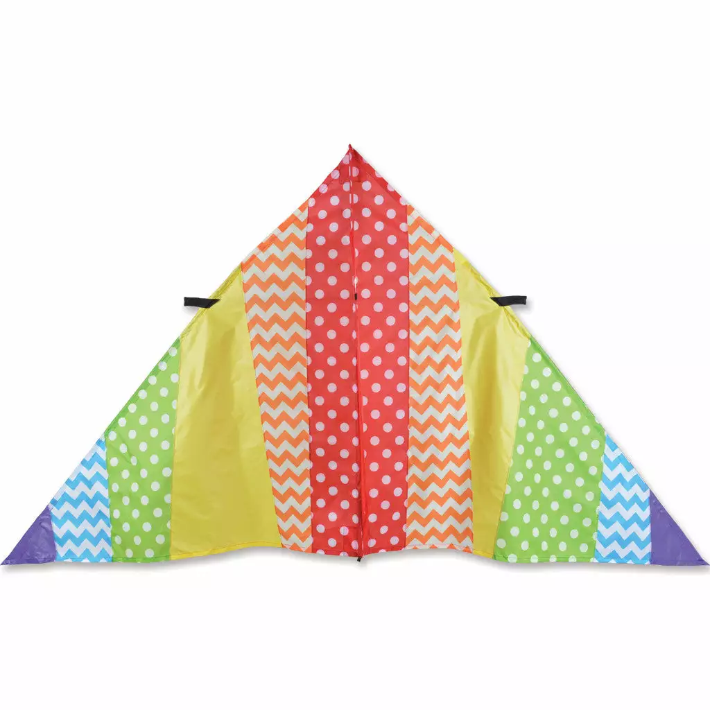 Kites Premier Kites 9 Ft. Delta Kite - Pattern Rainbow 3 Kites Premier Kites 9 Ft. Delta Kite - Pattern Rainbow