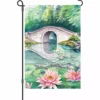 Accent Home & Garden Accent 12 In. Flag - Waterlily Garden