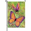 Accent Home & Garden 12 In. Flag - Butterfly Sparkles Accent 1 Accent Home & Garden 12 In. Flag - Butterfly Sparkles Accent