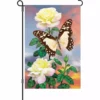 Accent Home & Garden Accent 12 In. Flag - White Lady Swallowtail