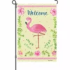 Accent Home & Garden 12 In. Flag - Coastal Flamingo