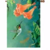 Accent Home & Garden 28 In. Flag - Hummingbird Vine Accent