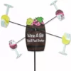 WindGarden WindGarden WhirliGig Spinner - 21 In. Wine A Bit