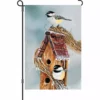 Accent Home & Garden 12 In. Flag - Early Birds Chickadees